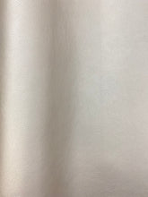 Load image into Gallery viewer, Designer Pearlescent Beige Faux Leather Vinyl Upholstery / Oyster WHS 3710