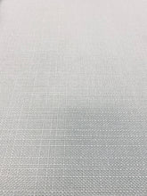Load image into Gallery viewer, Faux Linen Seafoam Aqua Blue Water &amp; Stain Resistant MCM Upholstery Fabric WHS 3076