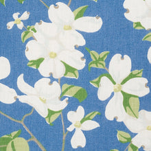Load image into Gallery viewer, Schumacher Blooming Branch Upholstery Drapery Fabric / Blue