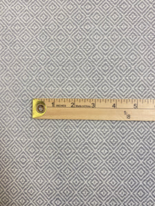 Designer Cream Gray Grey Geometric Water & Stain Resistant Upholstery Fabric WHS 4043