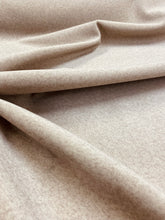 Load image into Gallery viewer, Designer Plush Flannel Beige MCM Mid Century Modern Oatmeal Upholstery Fabric WHS 3163