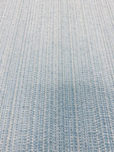 Load image into Gallery viewer, Thibaut Strata Sky Blue Inside Out Indoor Outdoor Water &amp; Stain Resistant Tweed Upholstery Fabric STA 3077