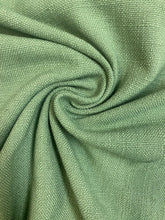 Load image into Gallery viewer, Sage Green Cotton Linen Upholstery Drapery Fabric WHS 4126