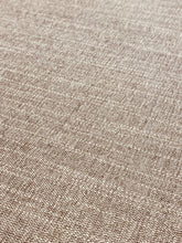 Load image into Gallery viewer, Designer Water &amp; Stain Resistant Linen Taupe Textured MCM Mid Century Modern Chenille Upholstery Fabric STA 3307