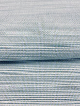 Load image into Gallery viewer, Perennials Snazzy Cerulean Aqua Blue Indoor Outdoor Water Resistant Upholstery &amp; Drapery Fabric STA 3078