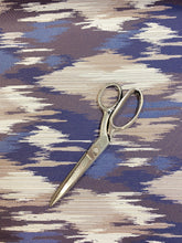 Load image into Gallery viewer, Brentano Isla Mar Indoor Outdoor Sunbrella Purple Taupe Cream Blue Brown Abstract Water &amp; Stain Resistant Upholstery Fabric STA 3216