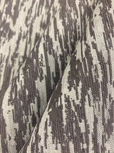 Load image into Gallery viewer, Designer Water &amp; Stain Resistant Abstract MCM Mid Century Modern Charcoal Gray Upholstery Fabric WHS 3966