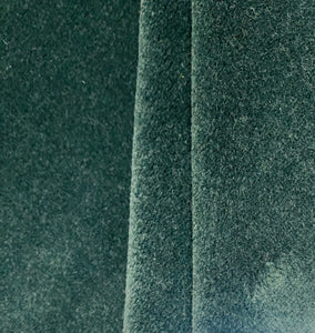 Designer 2024 Water & Stain Resistant Dark Green Charcoal Black Abstract Velvet Upholstery Fabric STA1315