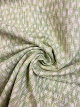 Load image into Gallery viewer, 1.25 Yd Blithfield Kemble Reversible Sage Green Cream Cheetah Animal Linen Blend Upholstery Drapery Fabric WHS 3346