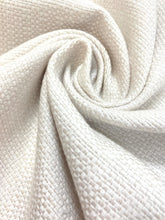 Load image into Gallery viewer, Designer MCM Mid Century Modern Indoor Outdoor Cream Woven Upholstery Drapery Fabric WHS 4110