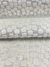 Load image into Gallery viewer, Kravet Tom Filicia Flurries Stone Grey Beige Animal Pattern Cut Velvet Upholstery Fabric STA 3411