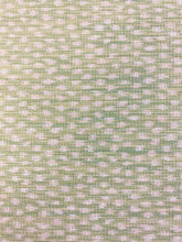 Load image into Gallery viewer, 1.25 Yd Blithfield Kemble Reversible Sage Green Cream Cheetah Animal Linen Blend Upholstery Drapery Fabric WHS 3346