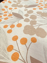 Load image into Gallery viewer, Kravet Capparis Spice Beige Taupe Orange Botanical linen Water &amp; Stain Resistant Upholstery Drapery Fabric STA 3254