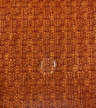 Load image into Gallery viewer, 1.75 Yard Designer Burnt Orange Tweed Water &amp; Stain Resistant MCM Mid Century Modern Upholstery Fabric WHS 3970