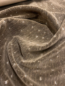 Heavy Luxe Matte Satin Fabric Charcoal, by the yard