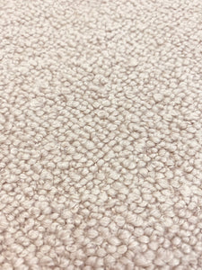 1.8 Yard Wool Light Grey Boucle MCM Mid Century Modern Upholstery Fabric WHS 3574