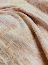 Load image into Gallery viewer, Designer Blush Beige Abstract Water &amp; Stain Resistant Upholstery Fabric STA 3293