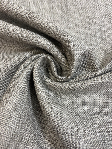 Designer Water & Stain Resistant MCM Mid Century Modern Tweed Grey Upholstery Fabric WHS 3771