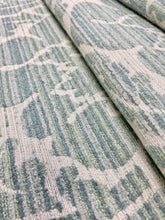 Load image into Gallery viewer, Crypton Kravet 3500911 Seafoam Green Aqua Chenille Damask Water &amp; Stain Resistant Upholstery Fabric WHS 3519