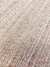Load image into Gallery viewer, Designer Water &amp; Stain Resistant MCM Mid Century Modern Taupe Brown Beige Tweed Upholstery Fabric WHS 3483
