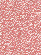 Load image into Gallery viewer, Cream Pink Linen Blend Cheetah Upholstery Drapery Fabric FB