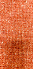 Load image into Gallery viewer, Designer Indoor Outdoor Water &amp; Stain Resistant Coral Cream MCM Mid Century Modern Tweed Upholstery Fabric WHS 3616