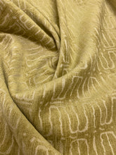 Load image into Gallery viewer, Suzanne Tucker Onda Fern Green Abstract Chenille Upholstery Fabric WHS 3598