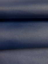 Load image into Gallery viewer, Heavy Duty Navy Blue Vegan Faux Leather Upholstery Vinyl WHS 4185