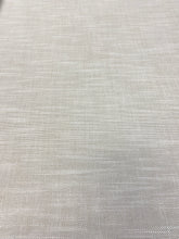 Load image into Gallery viewer, Designer Taupe Beige Faux Linen MCM Mid Century Modern Water &amp; Stain Resistant Upholstery Fabric WHS 3051