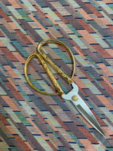 Load image into Gallery viewer, Vintage Cotton Mauve Teal Purple Abstract Geometric Water &amp; Stain Resistant Upholstery Fabric WHS 3997