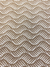 Load image into Gallery viewer, Templeton Douro Beige Jasper Taupe Water &amp; Stain Resistant Abstract Upholstery Fabric WHS 3837