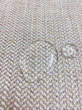 Load image into Gallery viewer, Designer Beige Cream Herringbone Tweed Mid Century Modern Water &amp; Stain Resistant Upholstery Fabric STA 4007