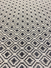 Load image into Gallery viewer, Pindler Clovis Charcoal Grey Woven Geometric Chenille Upholstery Fabric STA 3141