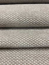 Load image into Gallery viewer, Designer Taupe Cream Nubby MCM Mid Century Modern Upholstery Fabric WHS 4124