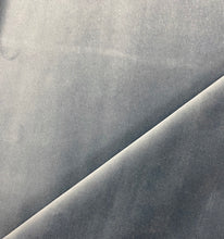 Load image into Gallery viewer, 1.5 Yard of Steel Blue Velvet Upholstery Fabric STA 3930