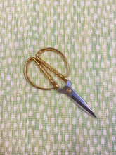 Load image into Gallery viewer, 1.25 Yd Blithfield Kemble Reversible Sage Green Cream Cheetah Animal Linen Blend Upholstery Drapery Fabric WHS 3346