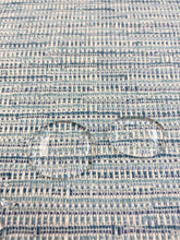 Load image into Gallery viewer, 1.5 Yard Thibaut Cadence Crypton Water &amp; Stain Resistant Teal Abstract Woven Upholstery Fabric STA 3332