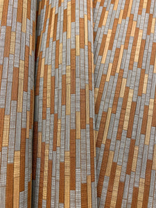 Crypton Water & Stain Resistant Olive Green Seafoam Aqua MCM Mid Century Modern Geometric Upholstery Fabric WHS 3854