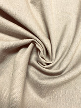 Load image into Gallery viewer, Designer Beige Nubby MCM Mid Century Modern Tweed Water &amp; Stain Resistant Upholstery Fabric STA 3213