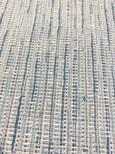 Load image into Gallery viewer, 1.5 Yard Thibaut Cadence Crypton Water &amp; Stain Resistant Teal Abstract Woven Upholstery Fabric STA 3332