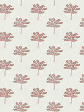 Load image into Gallery viewer, Cream Pink Aqua Blue Botanical Floral Embroidered Drapery Fabric FB