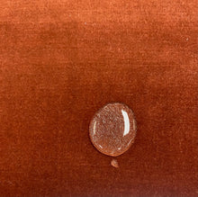 Load image into Gallery viewer, Designer Copper Brown Cotton Water &amp; Stain Resistant Velvet Upholstery Fabric STA 3999