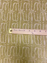 Load image into Gallery viewer, Suzanne Tucker Onda Fern Green Abstract Chenille Upholstery Fabric WHS 3598