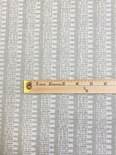 Load image into Gallery viewer, 1.25 Yard Schumacher Kiosk Sage Green Ivory Linen Stripe Geometric Upholstery Drapery Fabric WHS 3372