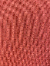 Load image into Gallery viewer, Designer Water &amp; Stain Resistant Rusty Red Chenille MCM Mid Century Modern Upholstery Fabric WHS 3781