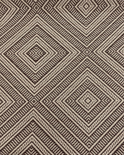 Load image into Gallery viewer, 1.3 Yds of Schumacher Tortola Oxford Gray Indoor Outdoor Charcoal Geometric Upholstery Fabric WHS 3032 gold