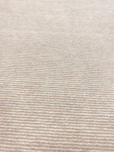 Load image into Gallery viewer, Perennials Classy Sea Salt Cream Beige Stripe Indoor Outdoor Water Resistant Velvet Upholstery Fabric STA 3097