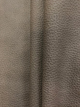 Load image into Gallery viewer, Designer Heavy Duty Water &amp; Stain Resistant Textured Grey Taupe Animal Skin Faux Leather Upholstery Vinyl WHS 3873