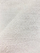 Load image into Gallery viewer, Designer Cream MCM Mid Century Modern Chenille Water &amp; Stain Resistant Upholstery Fabric WHS 4080