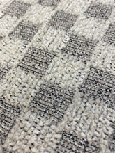 Load image into Gallery viewer, Kelly Wreastler Quay Grey Chenille Check Indoor Outdoor Water &amp; Stain Resistant Upholstery Fabric WHS 3678